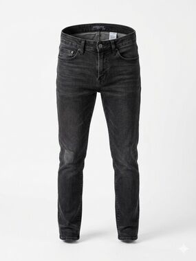 American Eagle Outfitters Men's Black Skinny Jeans 29x30